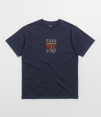 Pass Port Antler T-Shirt - Navy