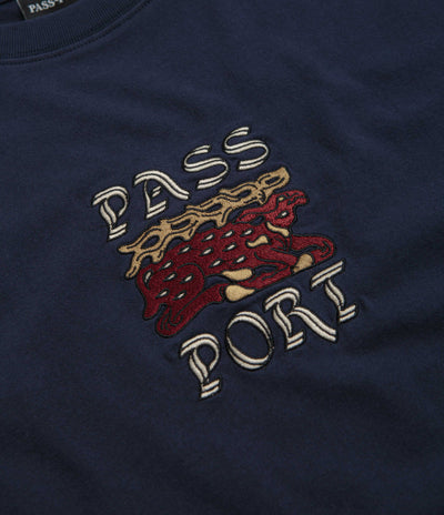 Pass Port Antler T-Shirt - Navy