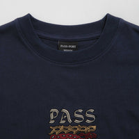 Pass Port Antler T-Shirt - Navy thumbnail