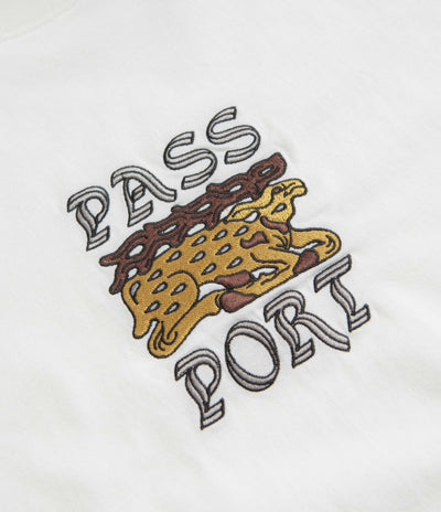 Pass Port Antler T-Shirt - White