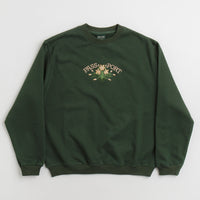 Pass Port Bloom Organic Crewneck Sweatshirt - Forest Green thumbnail