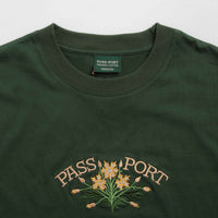 Pass Port Bloom Organic T-Shirt - Forest Green thumbnail