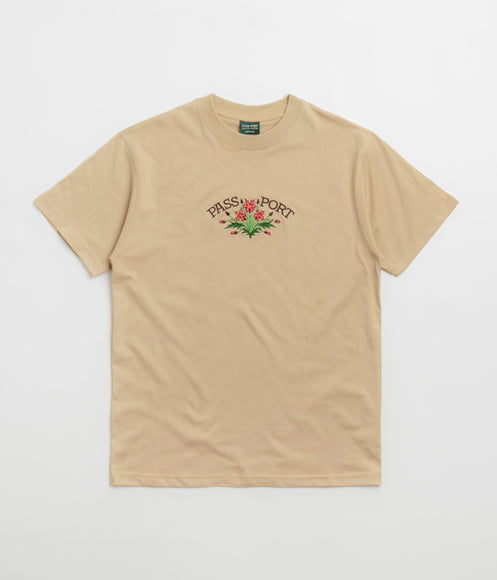 Pass Port Bloom Organic T-Shirt - Sand