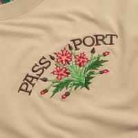 Pass Port Bloom Organic T-Shirt - Sand thumbnail