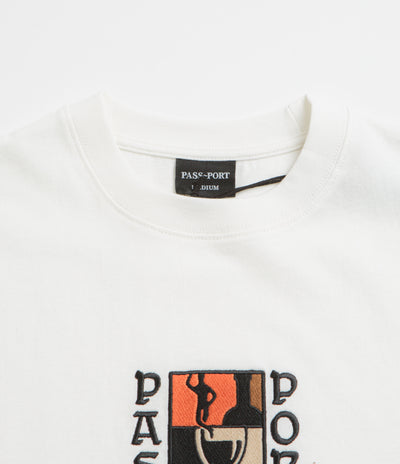 Pass Port Dine Em T-Shirt - White