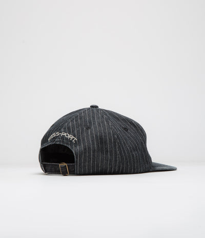 Pass Port Empty Pockets Workers Cap - Black