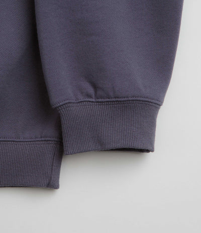 Pass Port Fast Duck Crewneck Sweatshirt - Dusty Blue