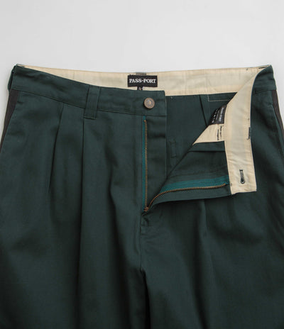 Pass Port Leagues Club Striped Pants - Dark Teal / Black