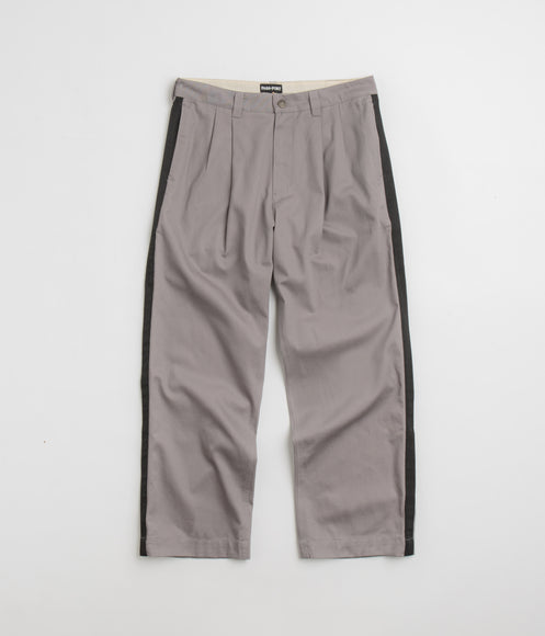 Pass Port Leagues Club Striped Pants - Grey / Black