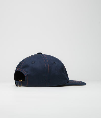 Pass Port Pattoned Casual Cap - Navy