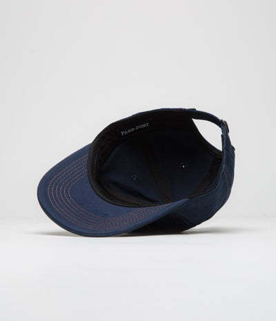 Pass Port Pattoned Casual Cap - Navy