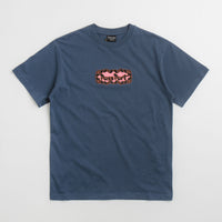 Pass Port Pattoned T-Shirt - Harbour Blue thumbnail