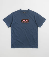 Pass Port Pattoned T-Shirt - Harbour Blue