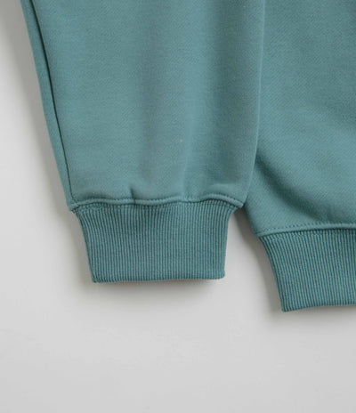 Pass Port Plume Crewneck Sweatshirt - Washed Out Teal