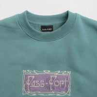 Pass Port Plume Crewneck Sweatshirt - Washed Out Teal thumbnail