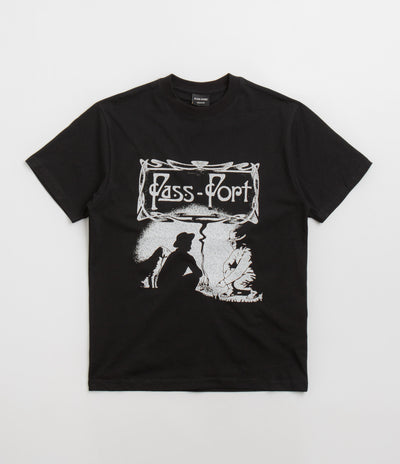 Pass Port Plume T-Shirt - Black