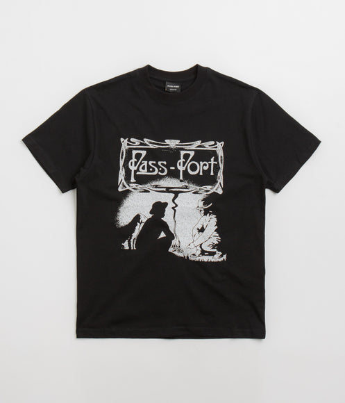 Pass Port Plume T-Shirt - Black