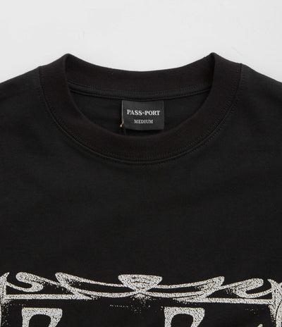 Pass Port Plume T-Shirt - Black