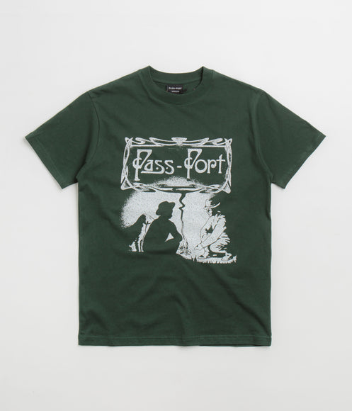 Pass Port Plume T-Shirt - Forest Green