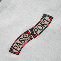 Pass Port Red Flag T-Shirt - Ash thumbnail