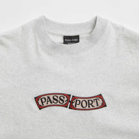 Pass Port Red Flag T-Shirt - Ash thumbnail