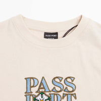 Pass Port Rosa Embroidery T-Shirt - Natural thumbnail