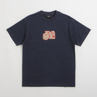 Pass Port Tilde Stamp T-Shirt - Navy thumbnail