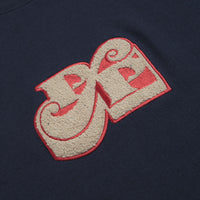 Pass Port Tilde Stamp T-Shirt - Navy thumbnail