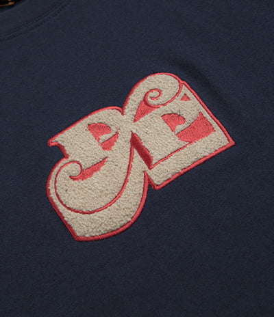 Pass Port Tilde Stamp T-Shirt - Navy