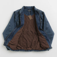 Pass Port Vineyard Birds Denim Delivery Jacket - Washed Indigo thumbnail