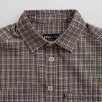 Pass Port Workers Check Short Sleeve Shirt - Choc Mint thumbnail