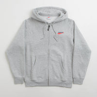 Pasteelo Embroidered O.G. Zip Hoodie - Heather Grey thumbnail