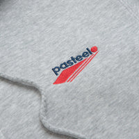 Pasteelo Embroidered O.G. Zip Hoodie - Heather Grey thumbnail