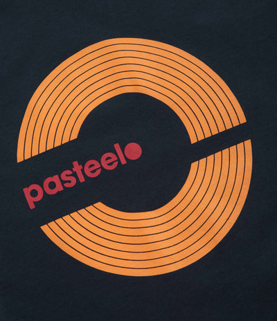 Pasteelo Grooves Long Sleeve T-Shirt - Navy