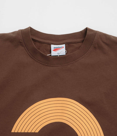 Pasteelo Grooves T-Shirt - Coffee