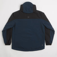 Pasteelo Hooded Windbreaker Jacket - Black / Navy thumbnail