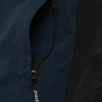 Pasteelo Hooded Windbreaker Jacket - Black / Navy thumbnail