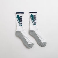 Pasteelo O.G. ATL Socks - White / Green / Grey thumbnail