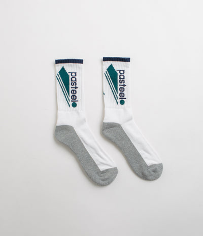 Pasteelo O.G. ATL Socks - White / Green / Grey