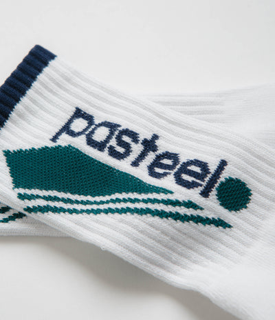 Pasteelo O.G. ATL Socks - White / Green / Grey