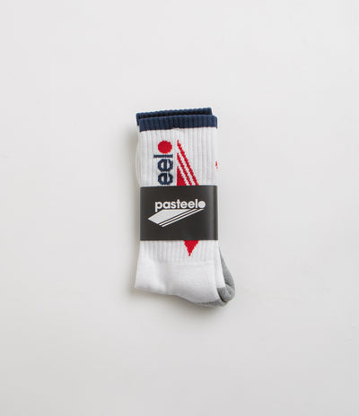 Pasteelo O.G. ATL Socks - White / Red / Grey