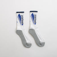 Pasteelo O.G. ATL Socks - White / Royal / Grey thumbnail