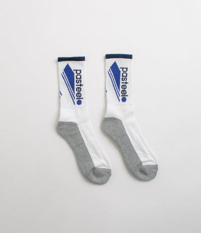 Pasteelo O.G. ATL Socks - White / Royal / Grey