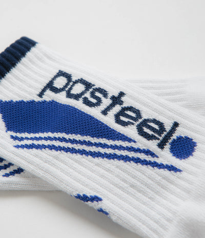 Pasteelo O.G. ATL Socks - White / Royal / Grey