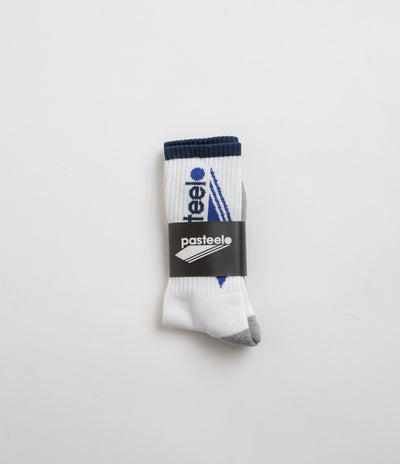 Pasteelo O.G. ATL Socks - White / Royal / Grey