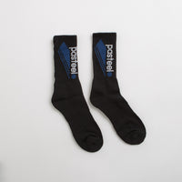 Pasteelo O.G. Socks - Black / Blue thumbnail