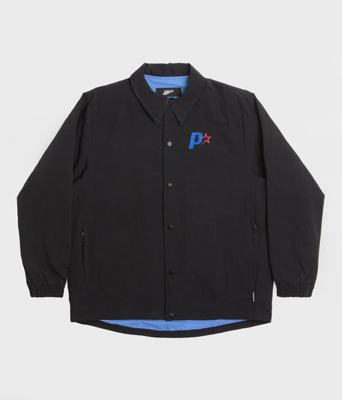 Pasteelo P Steelo Coach Jacket - Black