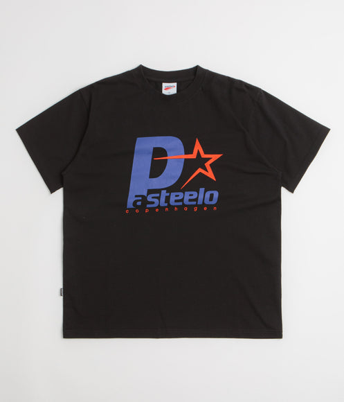 Pasteelo P Steelo T-Shirt - Black