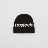 Pasteelo Script Beanie - Black thumbnail