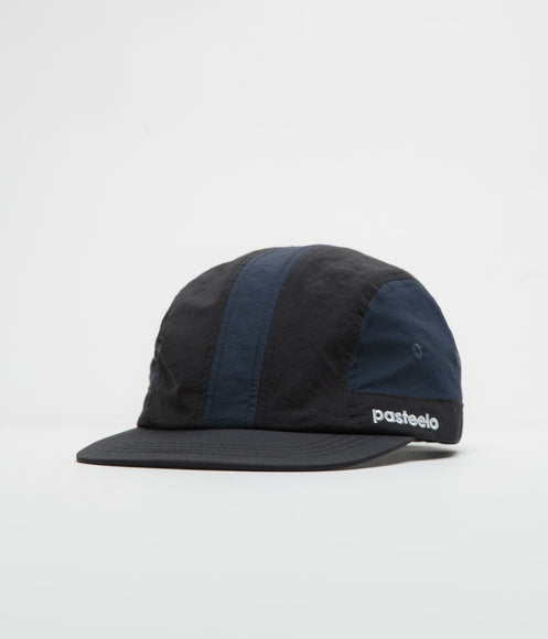 Pasteelo Stripe Cap - Black / Navy